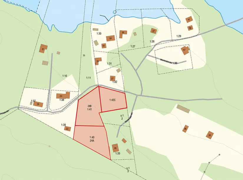 Tomt, Markdalsnäs 24A, Herräng, Norrtälje