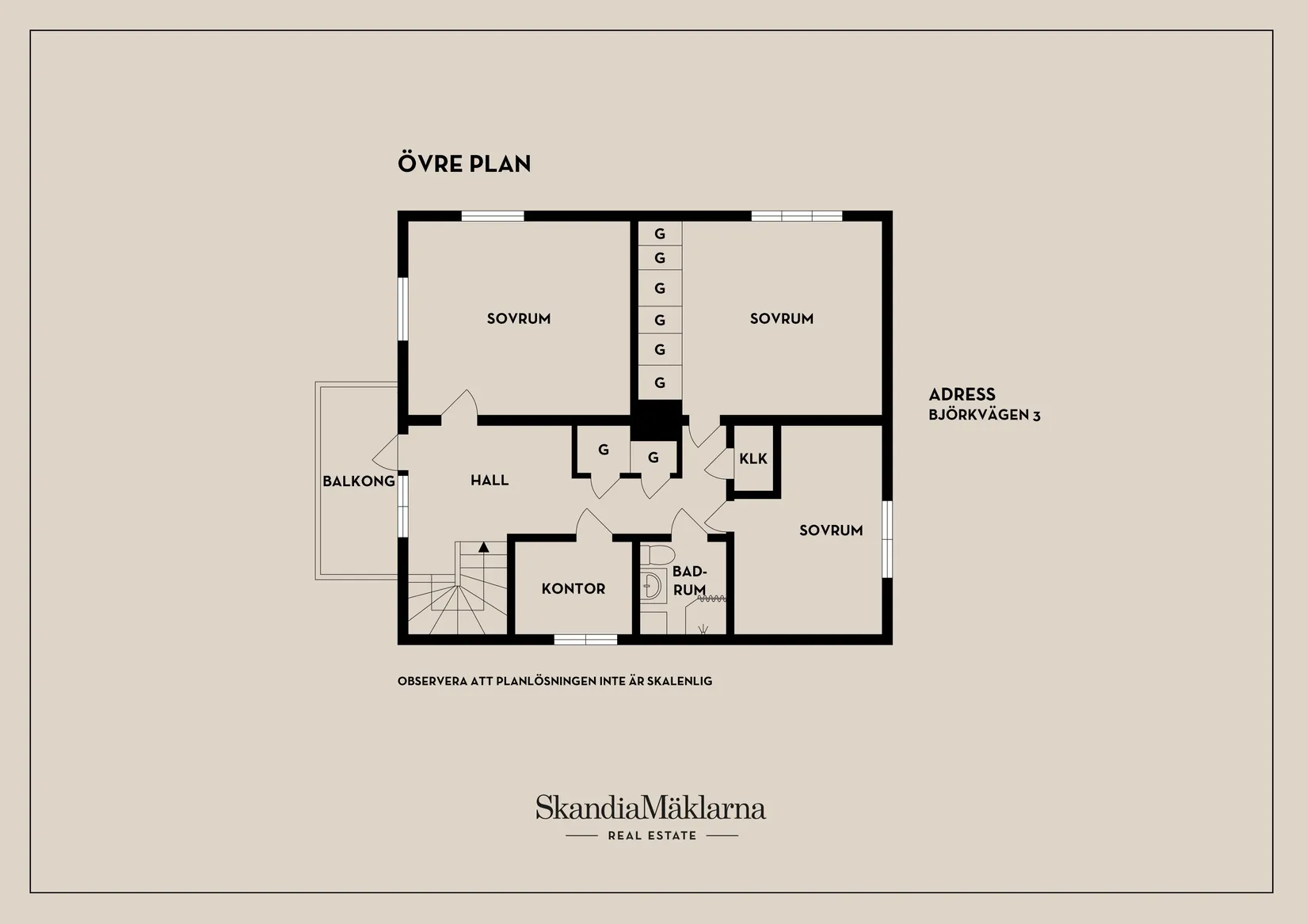 Villa, Björkvägen 3, Kramfors
