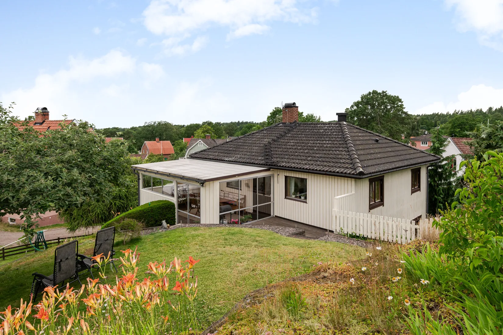 Villa, Stigbergsgatan 12, Gamla delen, Borensberg, Motala