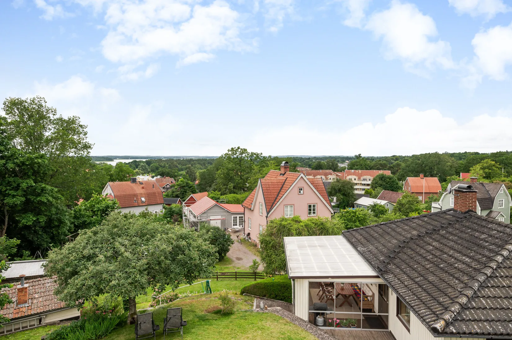 Villa, Stigbergsgatan 12, Gamla delen, Borensberg, Motala