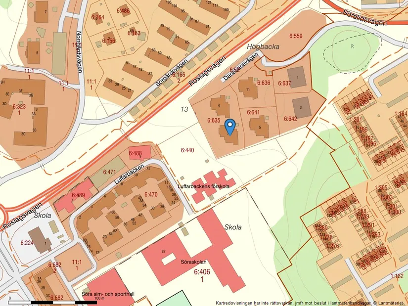 Bostadsrätt, Dansbanevägen 7, Söra, Österåker