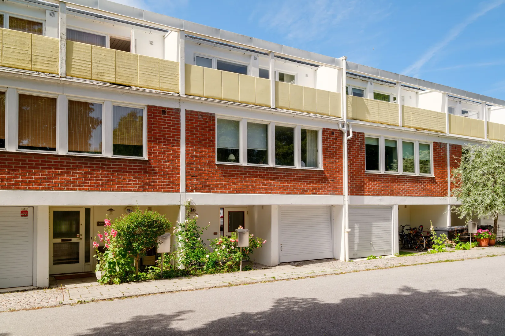 Radhus, Bülow Hübes väg 13F, Bellevue Sjösida, Malmö