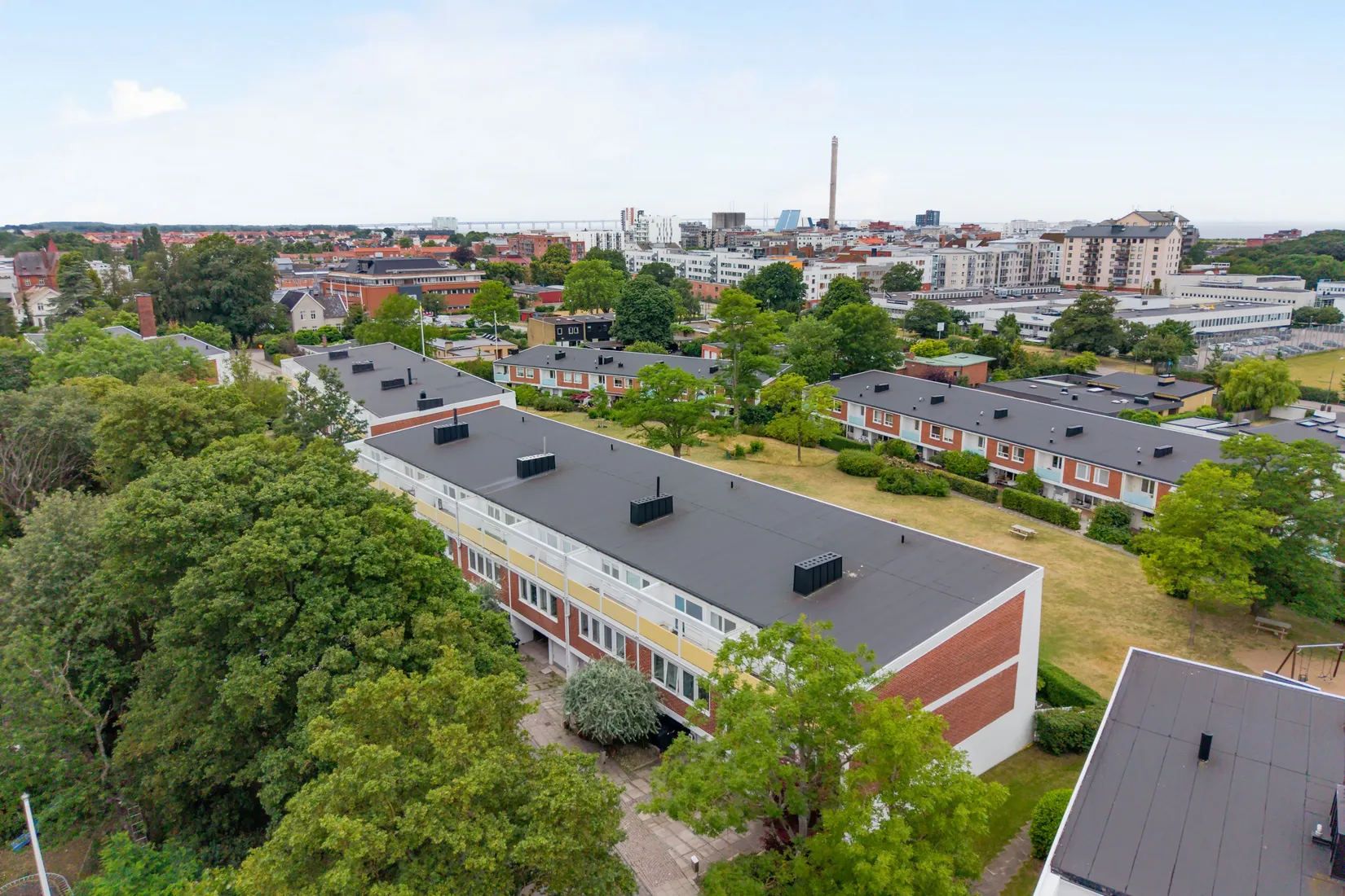 Radhus, Bülow Hübes väg 13F, Bellevue Sjösida, Malmö