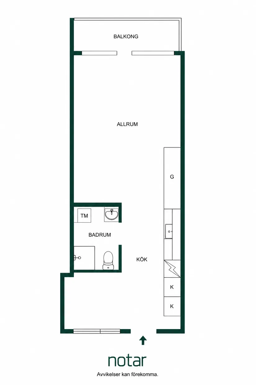 Bostadsrätt, Honnörsgatan 12, Södra Ekkällan, Linköping