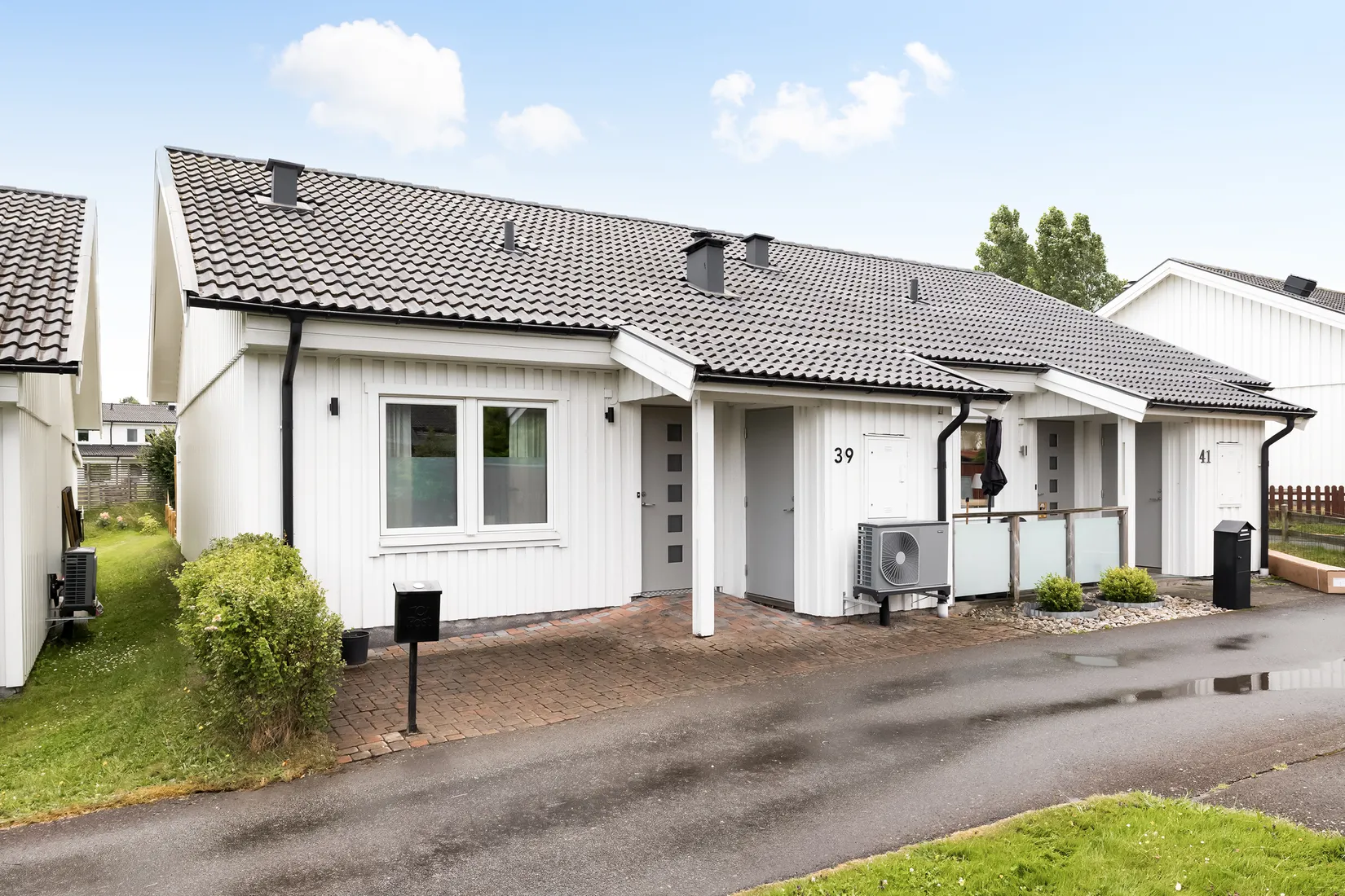 Radhus, Blåmesgatan 39, Kråkeryd, Habo