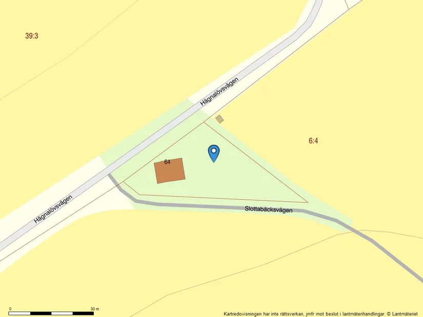Tomt, Hägnalövsvägen 64, Landskrona