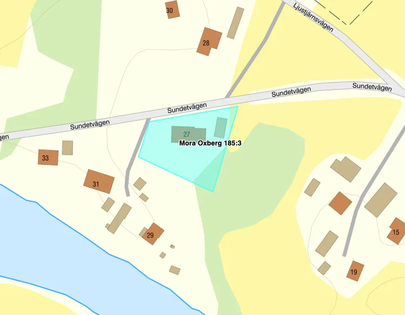 Villa, Sundetvägen 27, Oxberg, Mora
