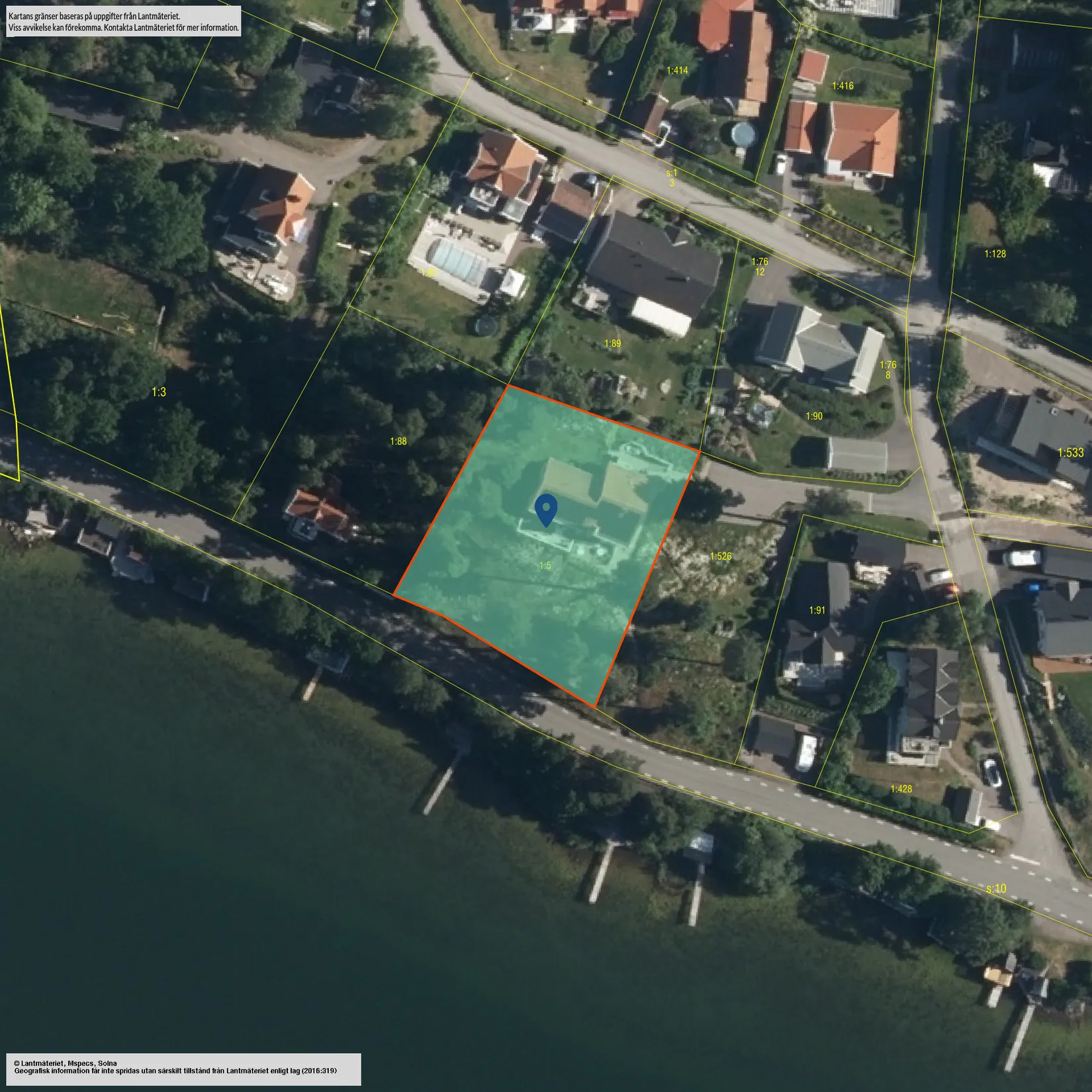 Villa, Strandvägen 114, Krokek, Strandvägen, Norrköping