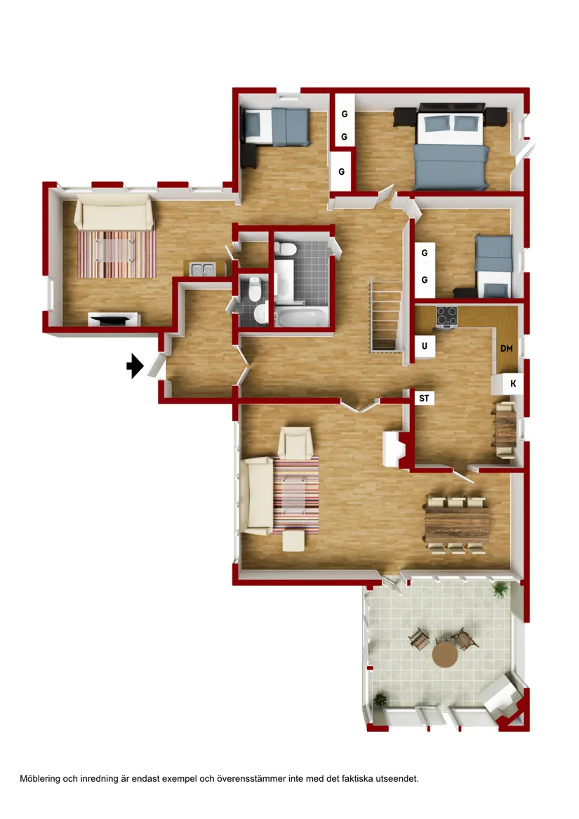 Villa, Oruddsvägen 18, Ivetofta, Bromölla