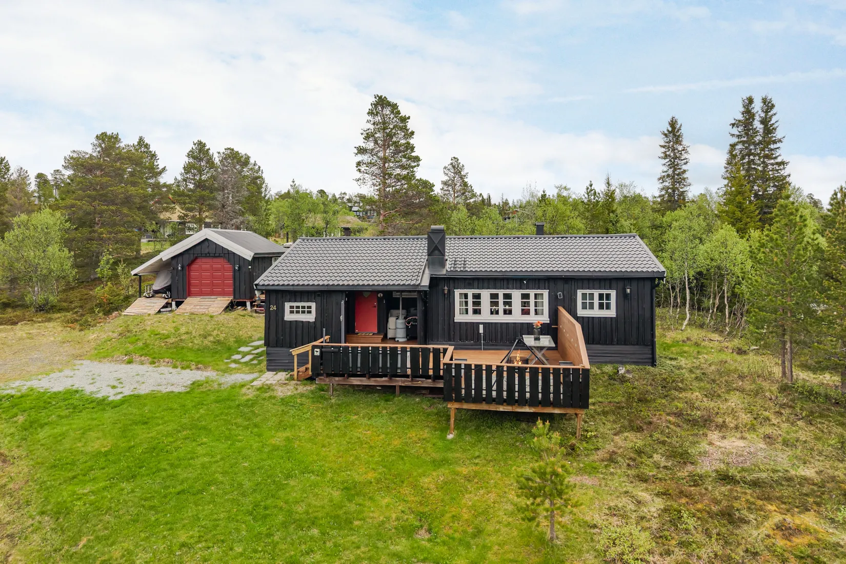 Fritidshus, Gamla Meteorologvägen 24, Storvallen/Visjövalen, Åre