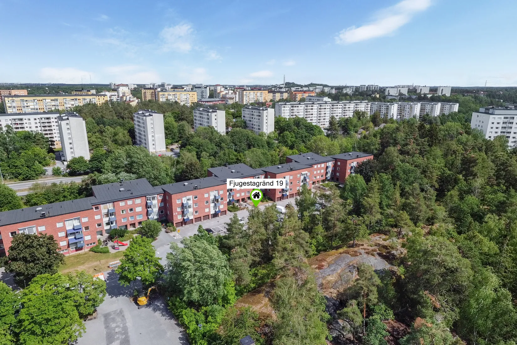 Bostadsrätt, Fjugestagränd 19, Hagsätra, Stockholm