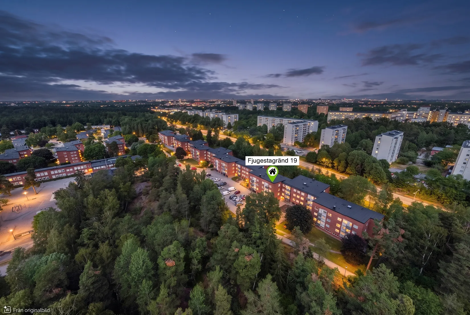 Bostadsrätt, Fjugestagränd 19, Hagsätra, Stockholm