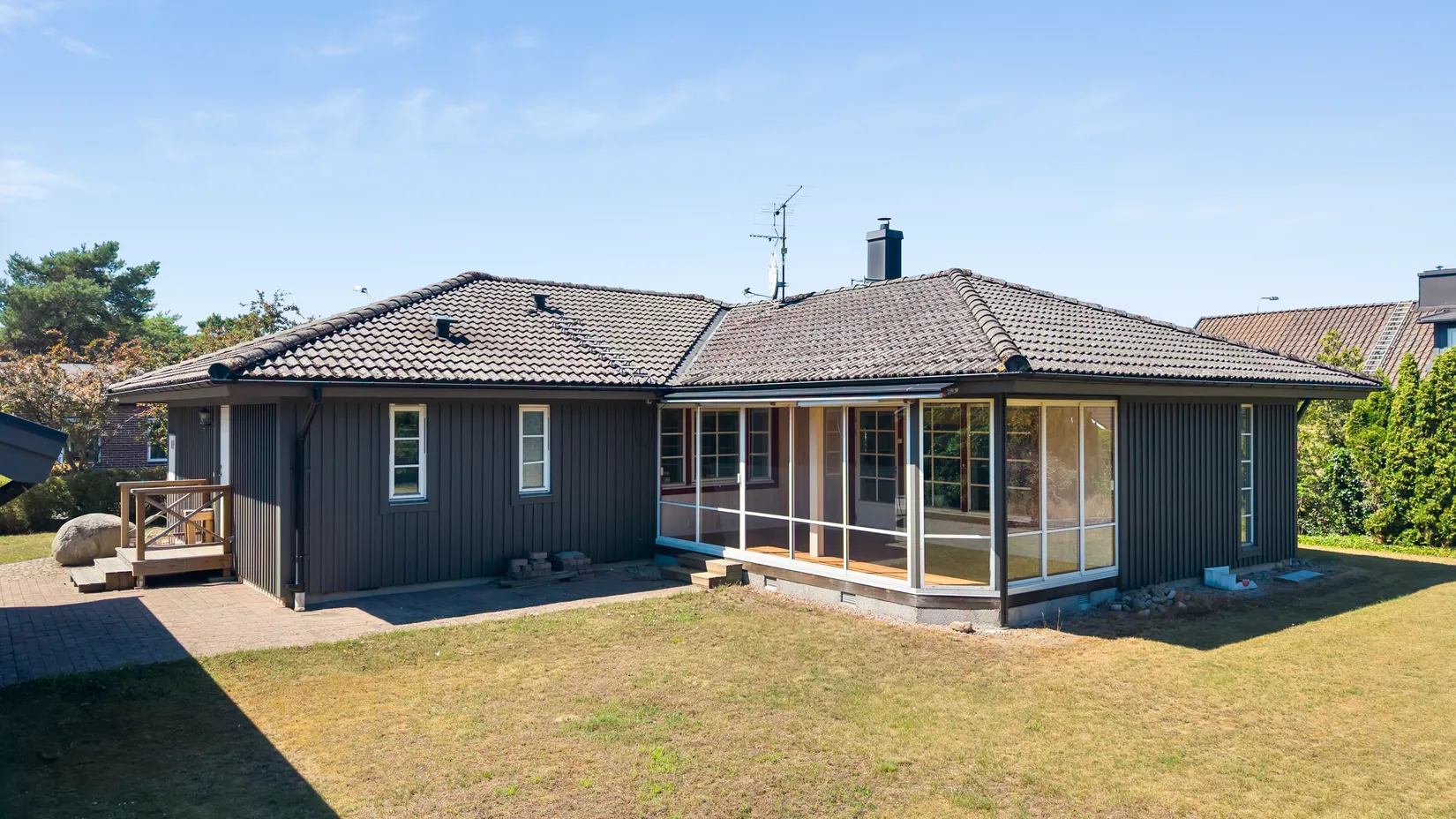Villa, Lilla Tvärgatan 4, Centralt i Åhus, Kristianstad