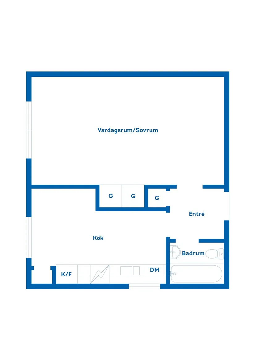 Bostadsrätt, Norralagatan 7B, Söderhamn - centrum, Söderhamn