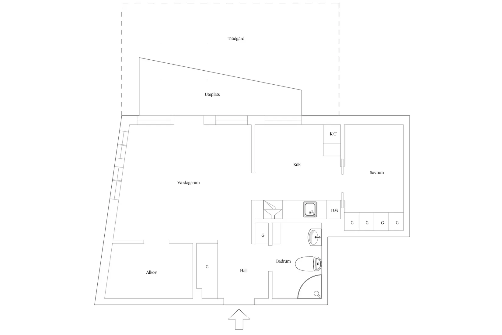 Bostadsrätt, Tengdahlsgatan 49, Södermalm Sofia, Stockholm