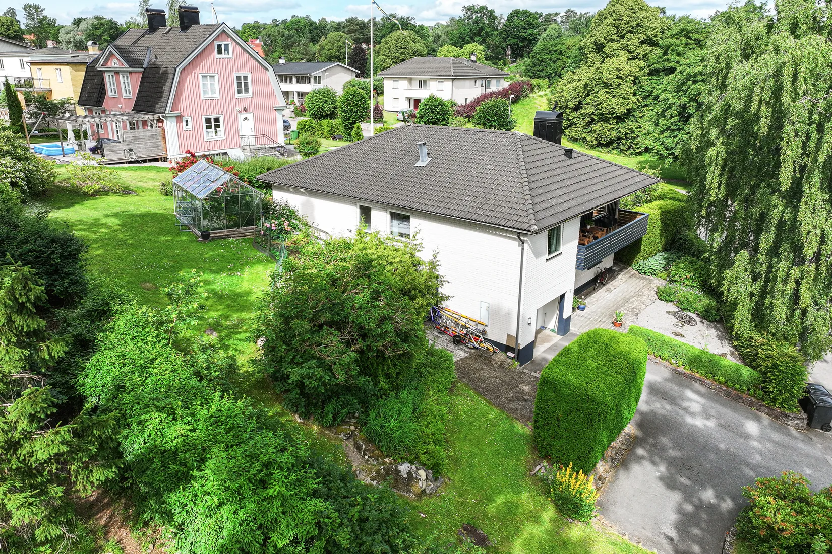 Villa, Afzeliivägen 2, Mariedal, Alingsås