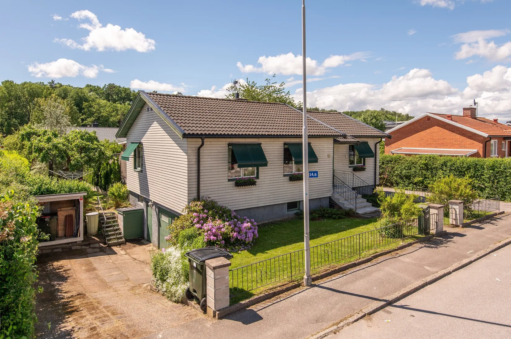 Villa, Långängsgatan 18, Smedby, Norrköping
