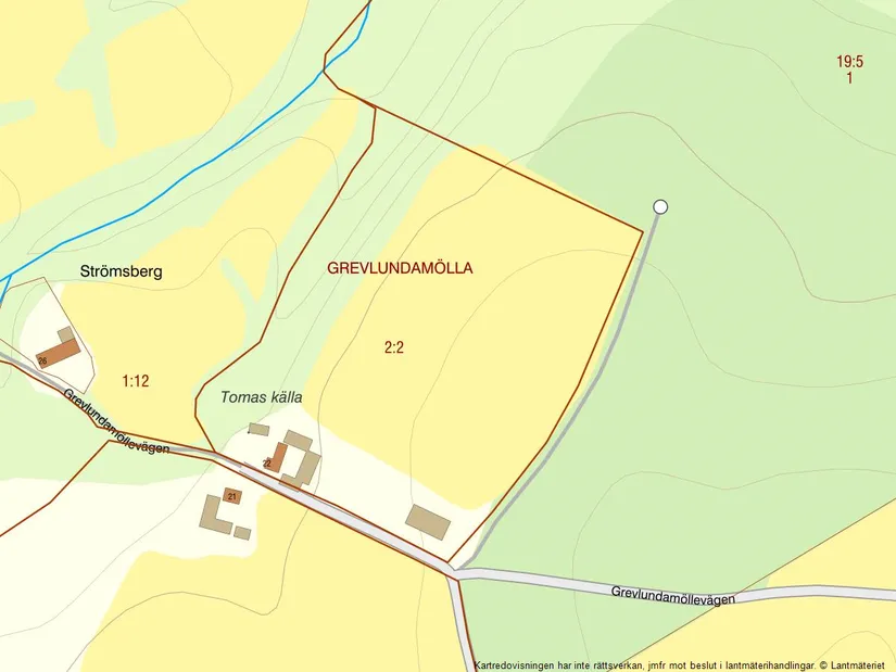 Villa, Tomas källa, Grevlundamöllevägen 22, Grevlunda backar, Simrishamn