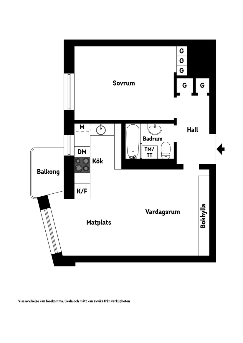 Bostadsrätt, Wennerbergsgatan 6A, 3tr, Kungsholmen - Fredhäll, Stockholm