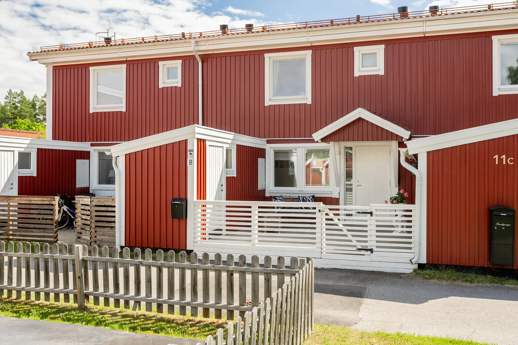 Radhus, Trumslagarvägen 11B, Södra Bomhus, Gävle