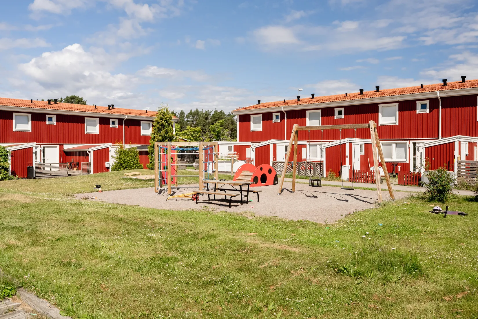 Radhus, Trumslagarvägen 11B, Södra Bomhus, Gävle
