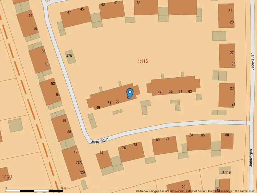 Bostadsrätt, Jarlavägen 55, Södra Haga, Vallentuna