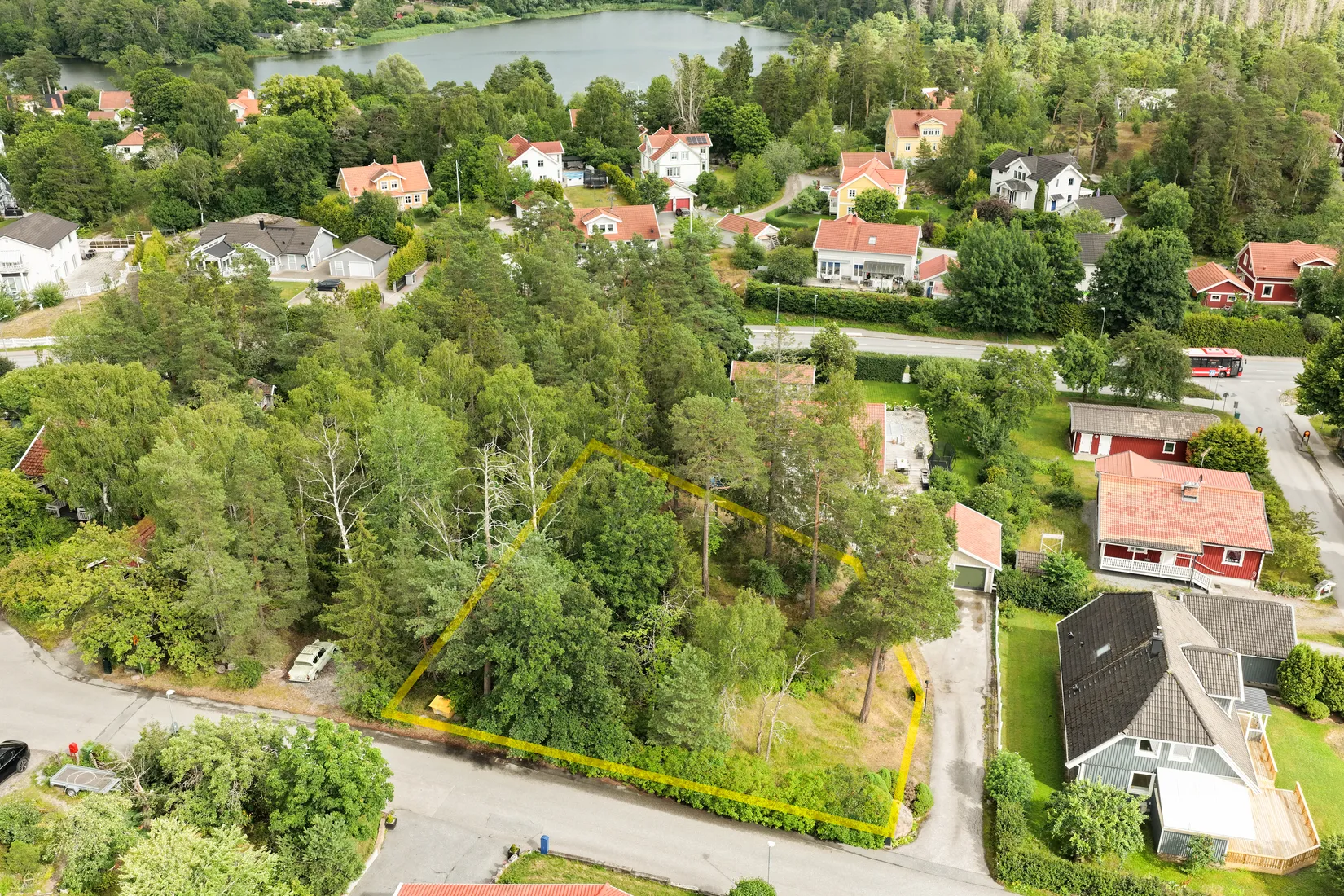 Tomt, Träkolsvägen 4, Bollstanäs, Upplands Väsby