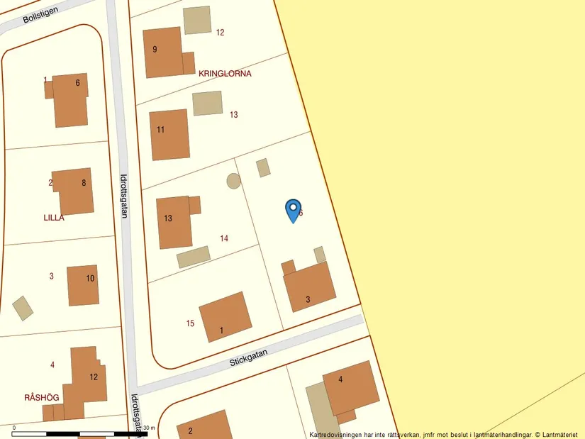 Villa, Stickgatan 3, Borrby, Simrishamn