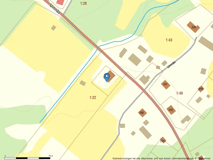 Villa, Umnäs 206, Umnäs, Storuman