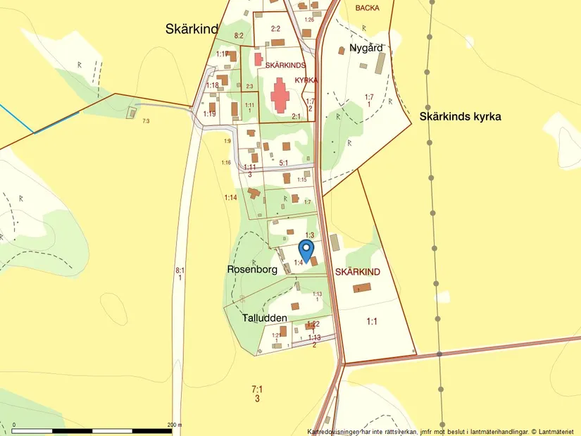 Villa, Skärkind Rosenborg, Skärkind, Norrköping