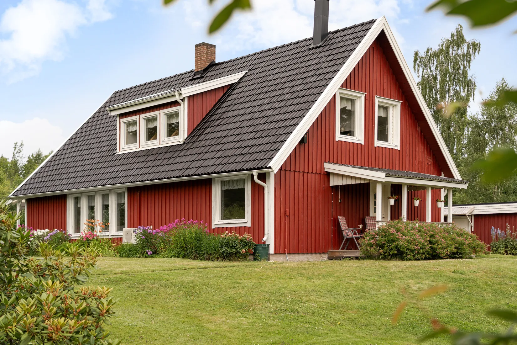 Villa, Backalund Ekbacken, Lantligt utanför Valla, Katrineholm