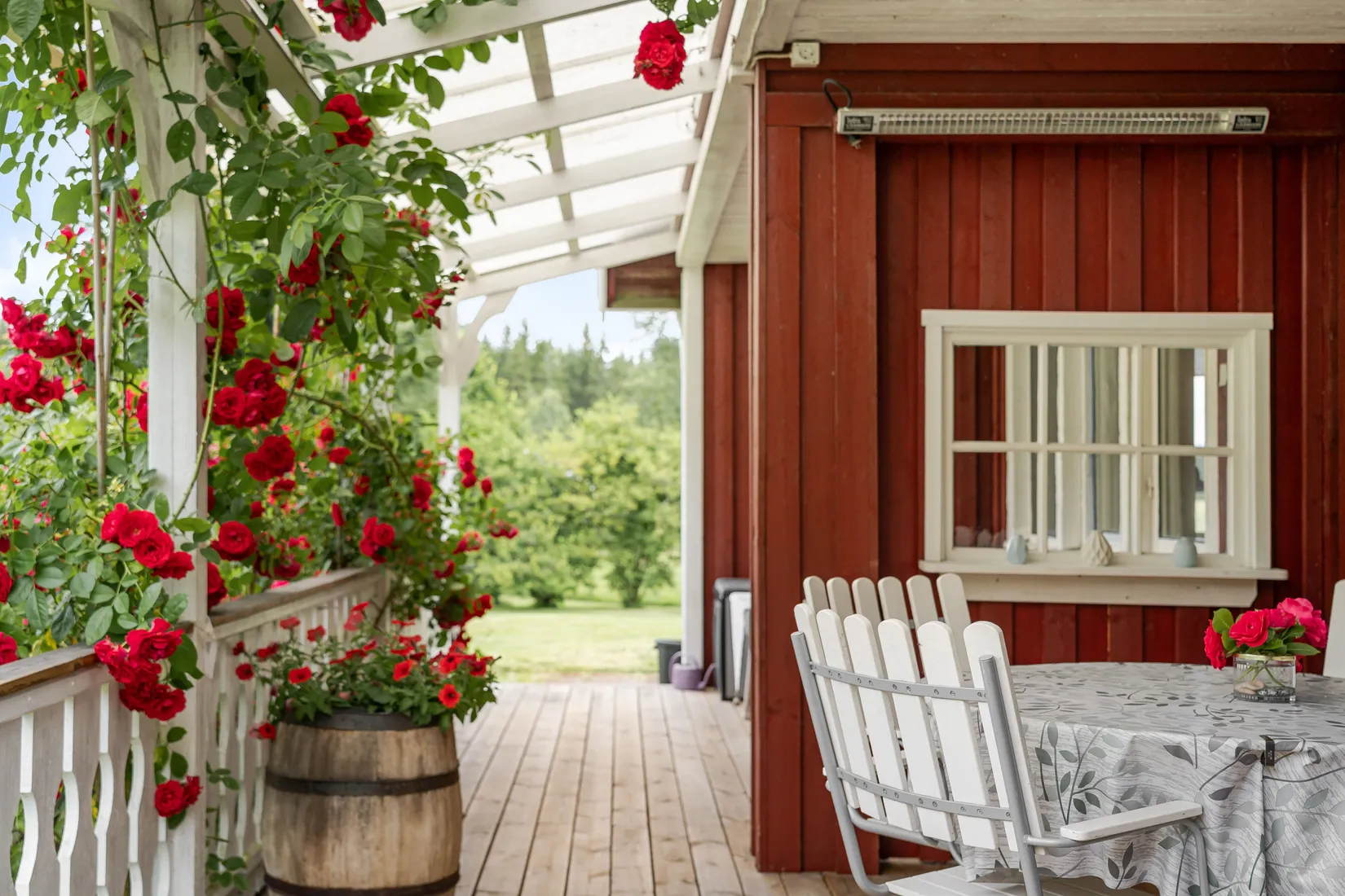 Villa, Backalund Ekbacken, Lantligt utanför Valla, Katrineholm