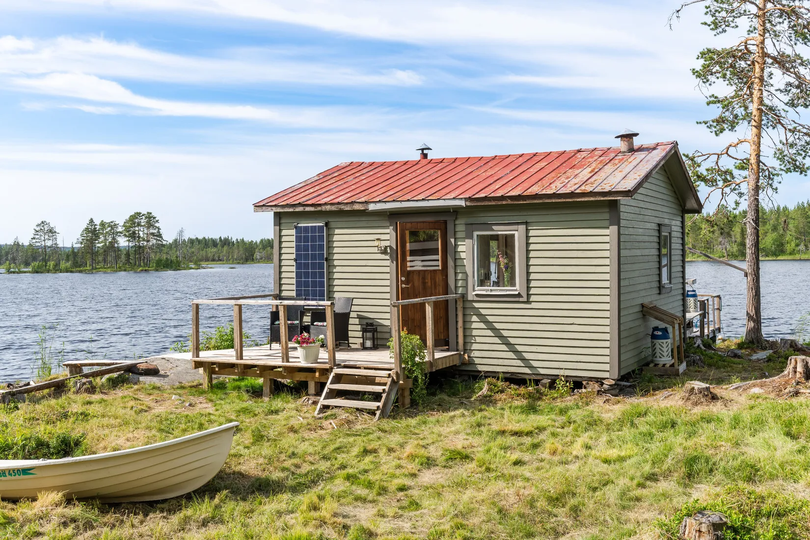 Fritidshus, Svarttjärnvägen, Föllinge, Krokom