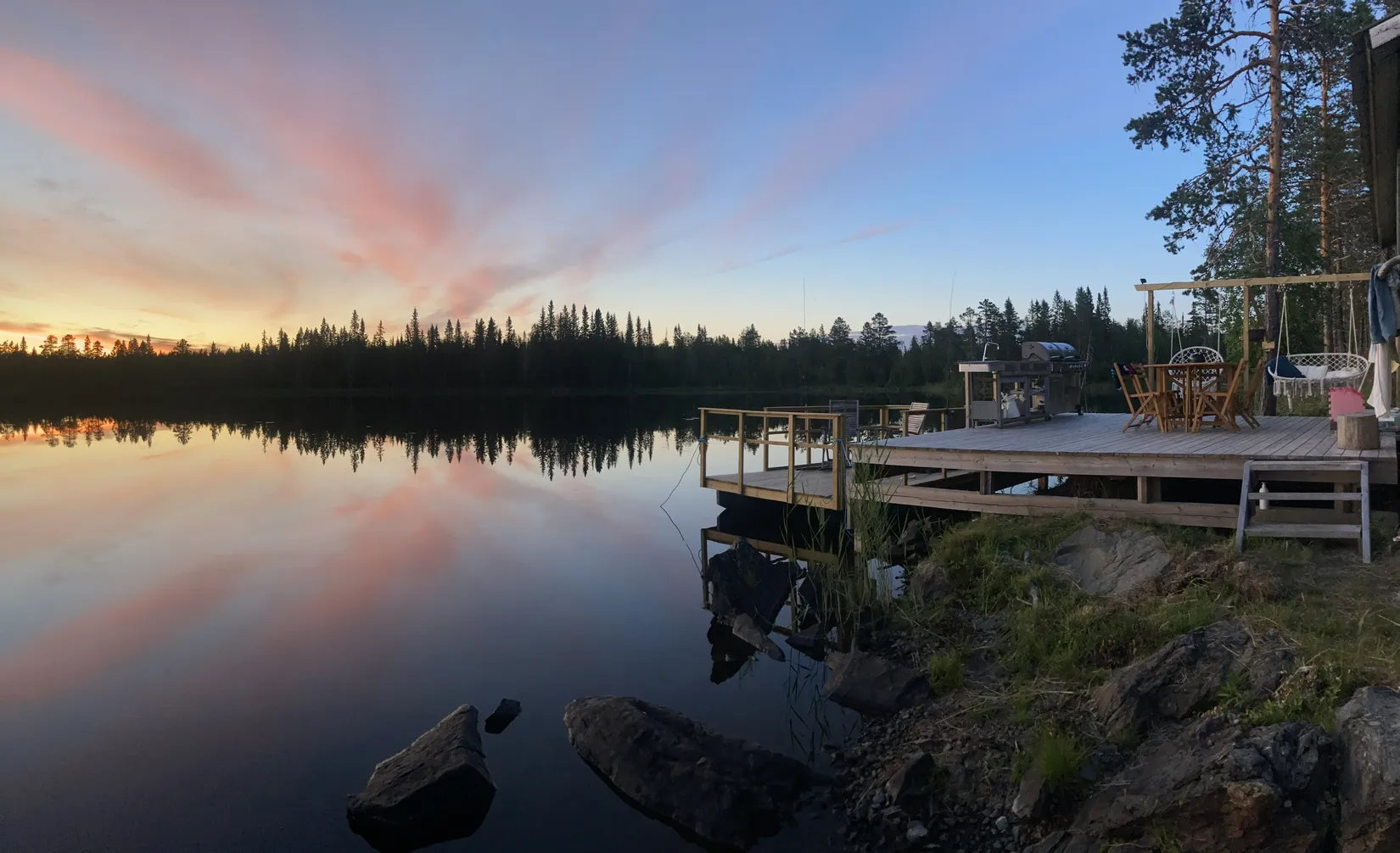 Fritidshus, Svarttjärnvägen, Föllinge, Krokom