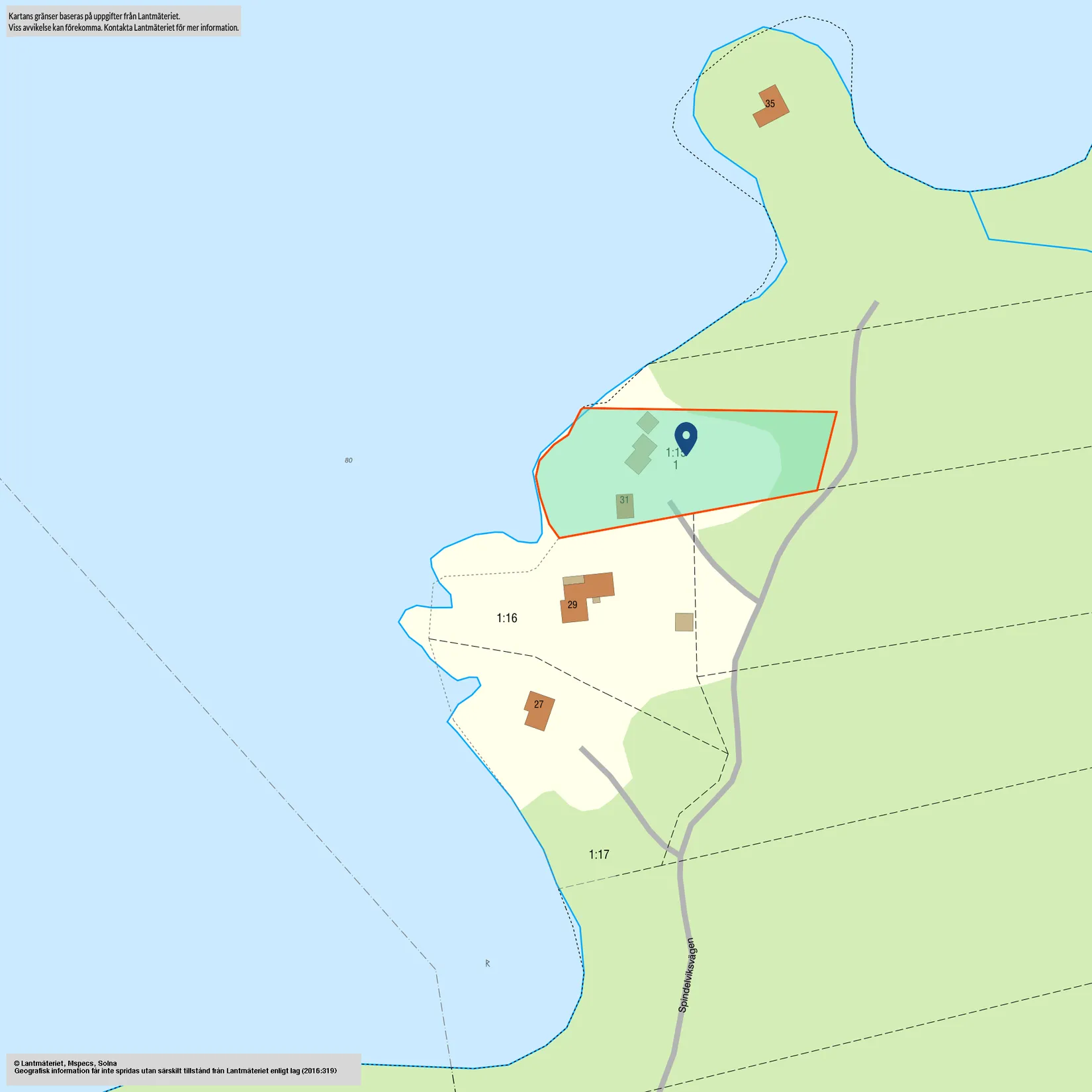 Fritidshus, Spindelviksvägen 31, Spindelviken, Ockelbo