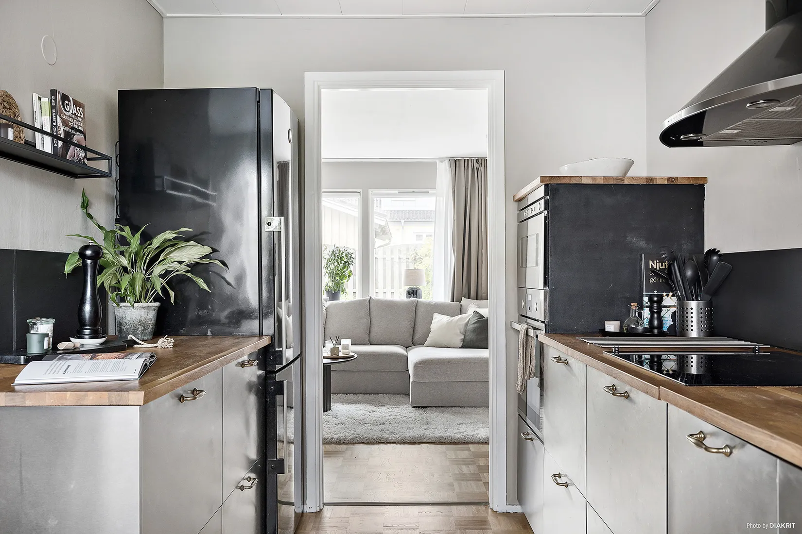 Radhus, Eklundagatan 8B, Villan, Ängelholm