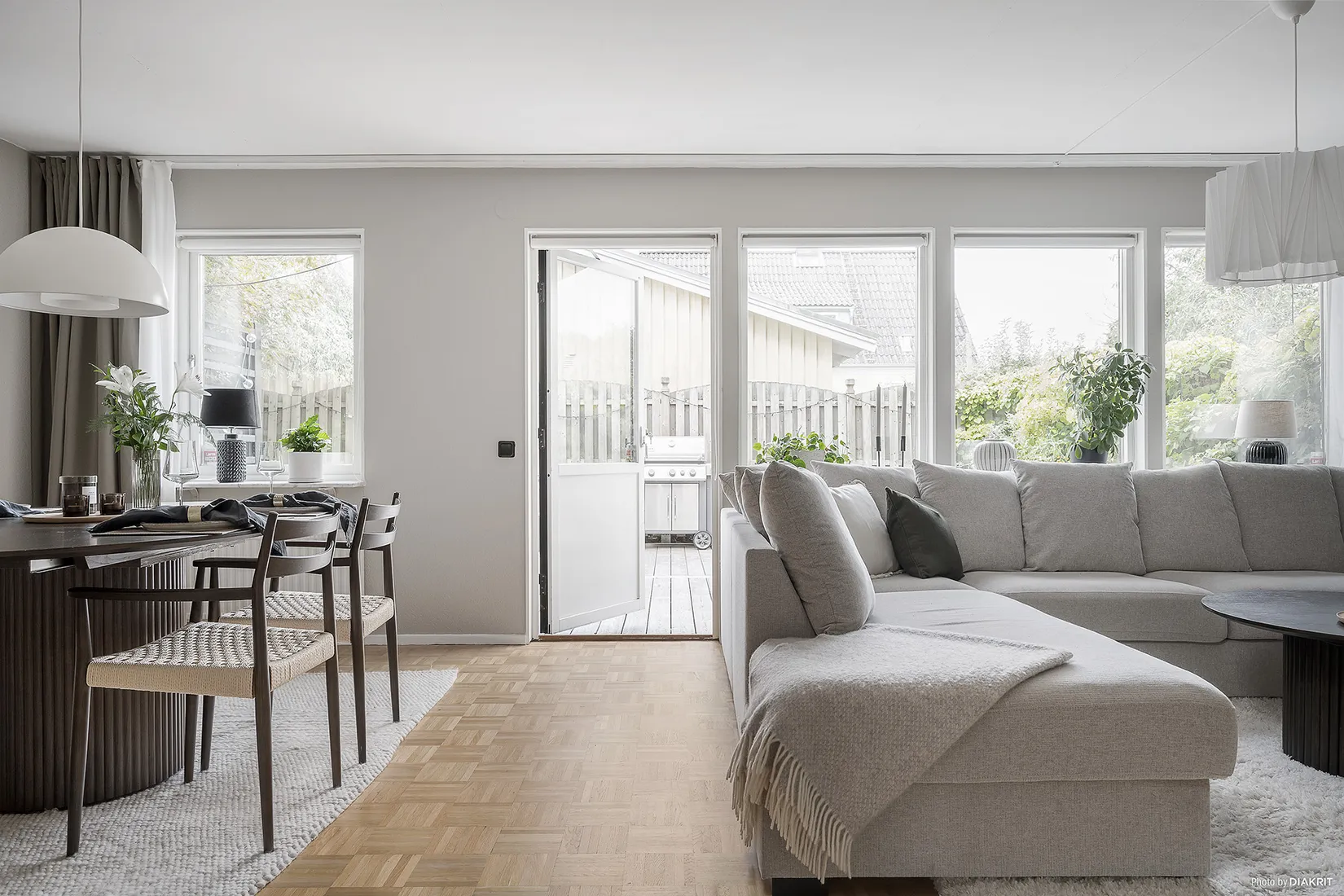 Radhus, Eklundagatan 8B, Villan, Ängelholm