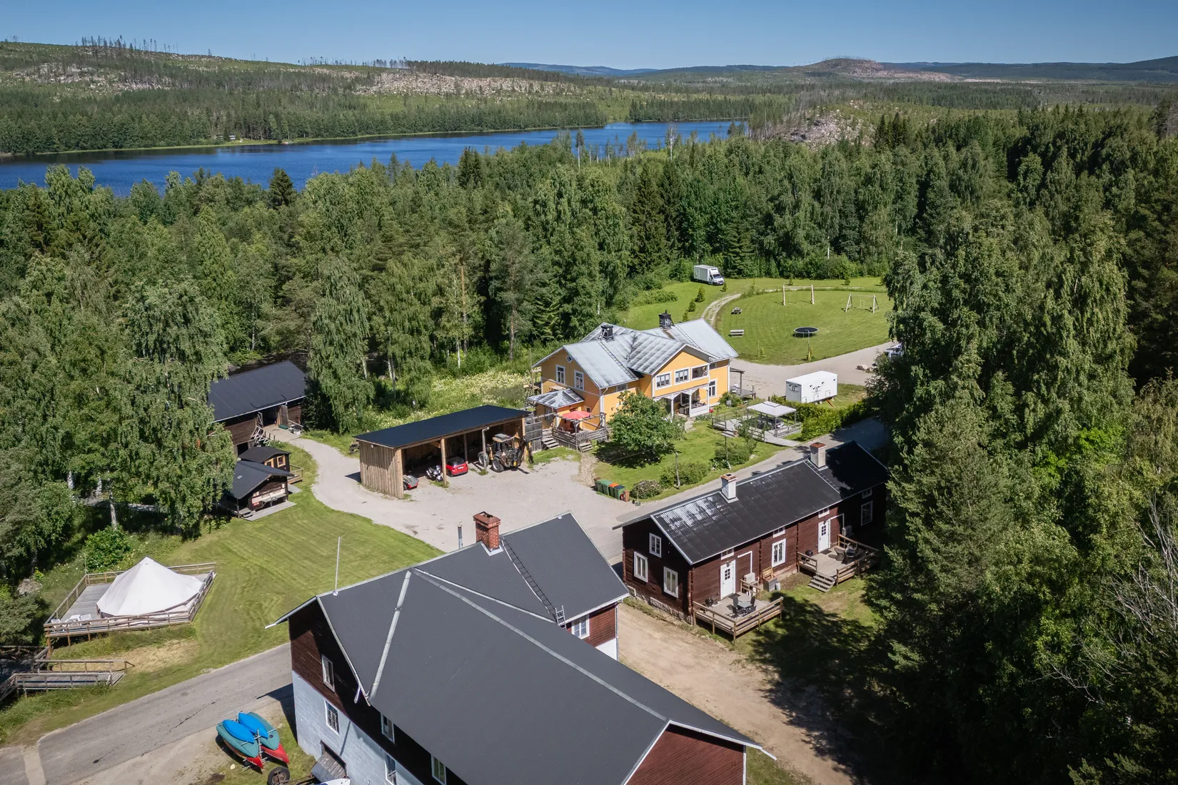 Gård/Skog, Ängra 6, Kårböle, Ljusdal