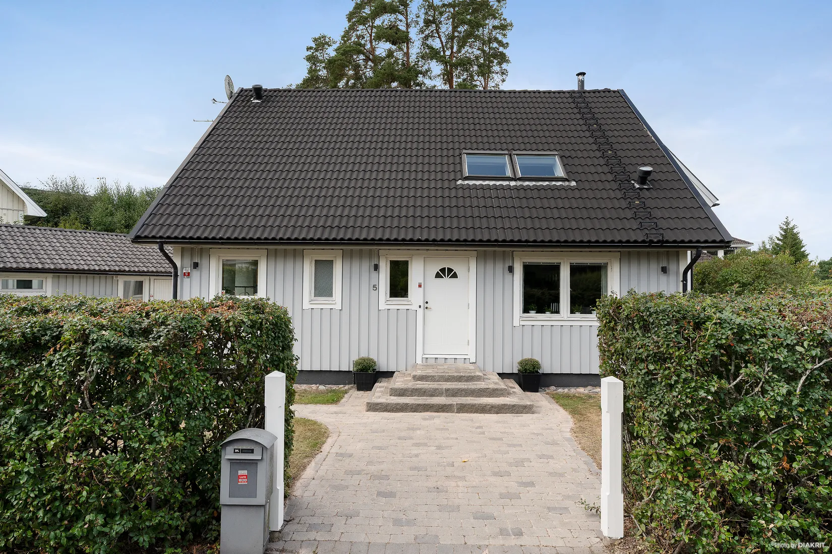 Villa, Hornblåsargränd 5, Gribbylund, Täby