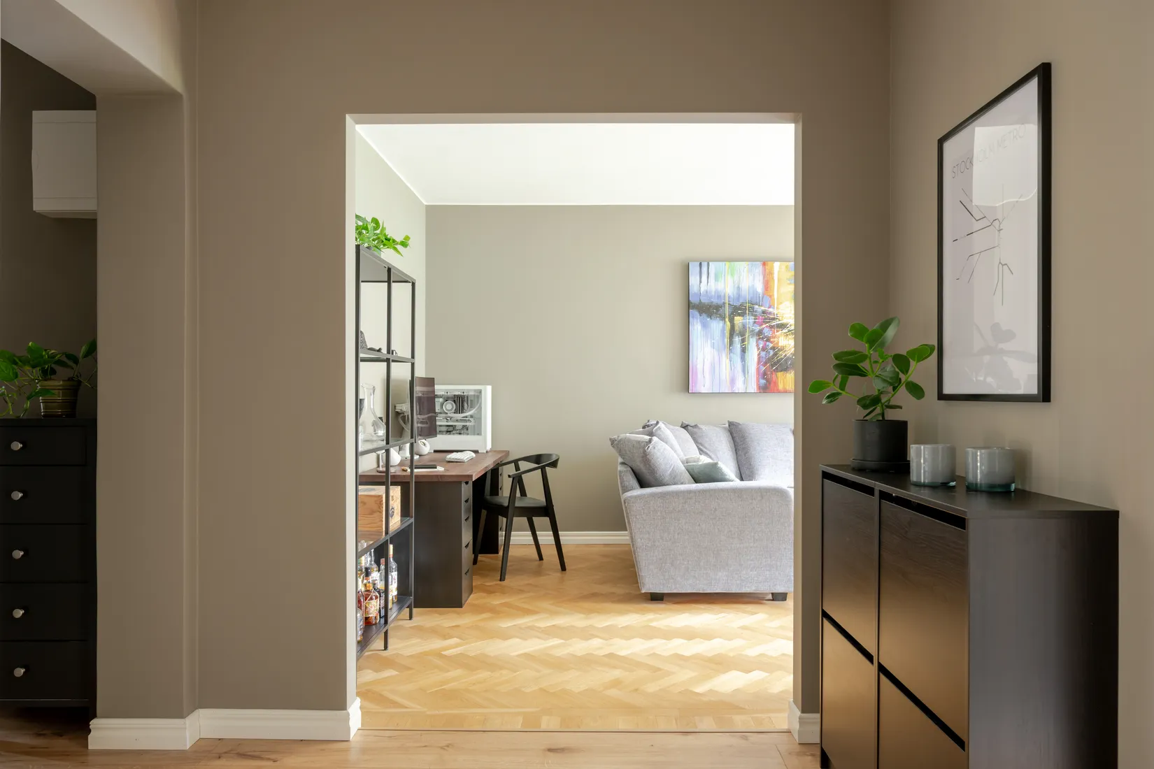 Bostadsrätt, Bangatan 1B, Huvudsta, Solna