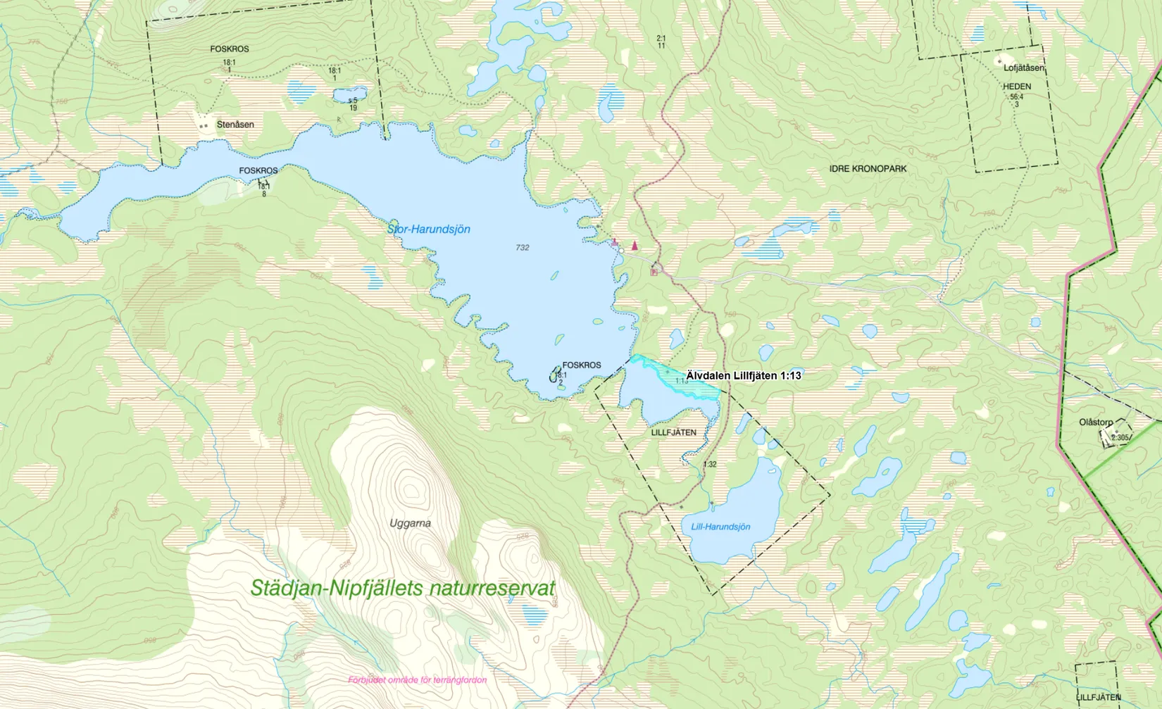 Fritidshus, Lillfjäten 1:13, Lillfjäten, Älvdalen