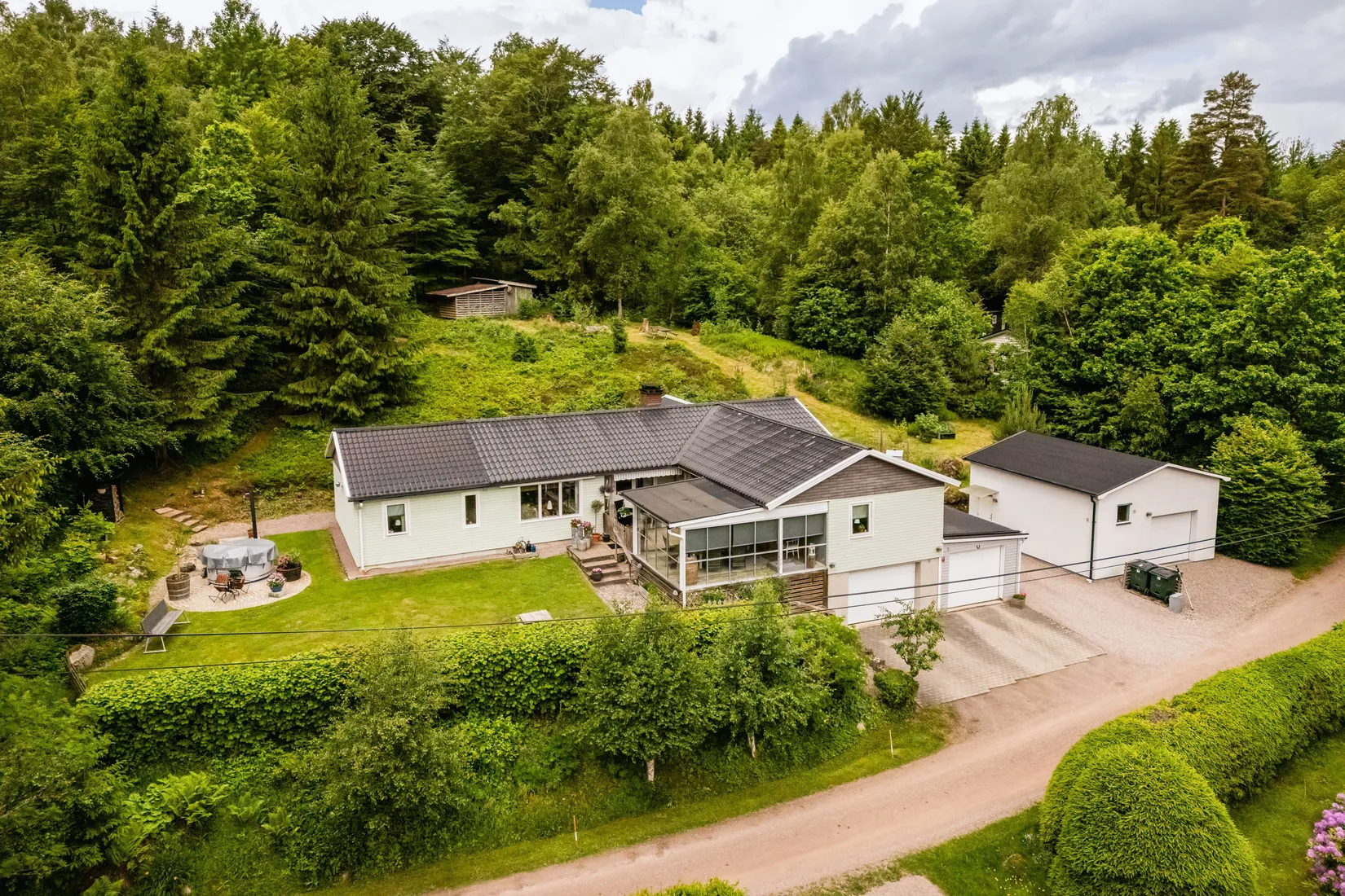 Villa, Sjunnerupsvägen 6, Jularp/Sjunnerup, Höör