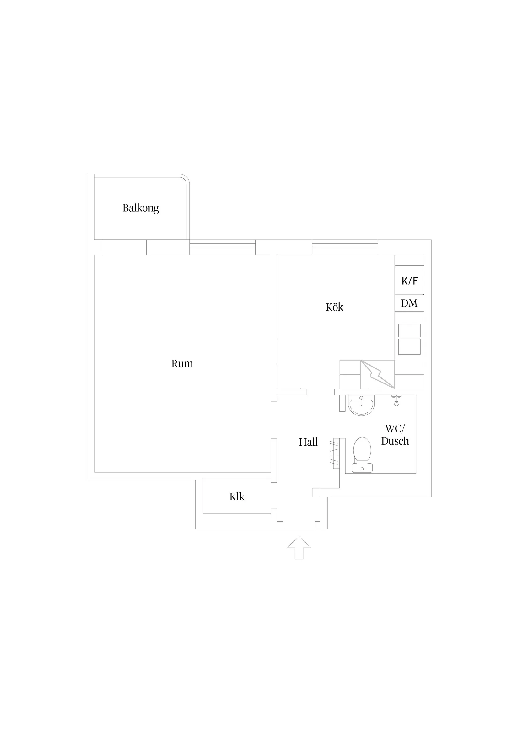 Bostadsrätt, S:t Olofsgatan 41B, Höganäs, Uppsala