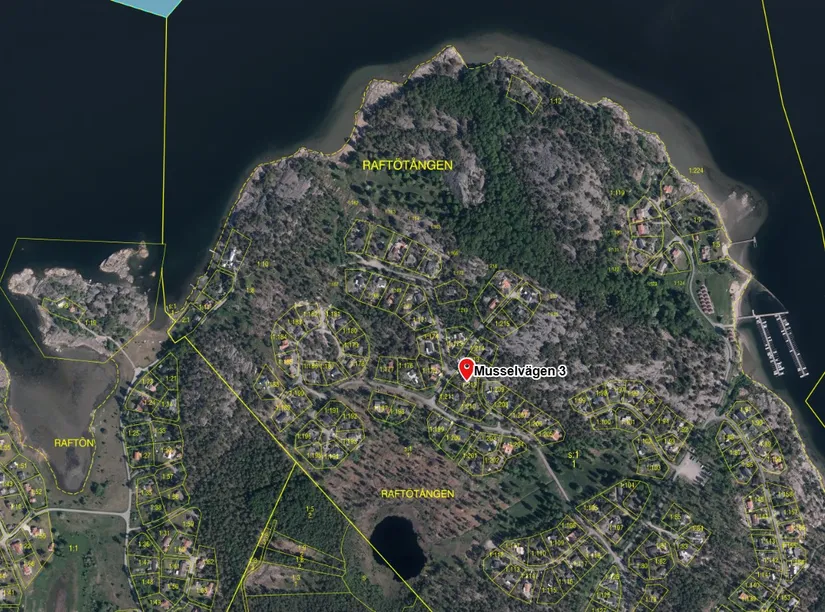 Fritidshus, Musselvägen 3, Raftötången, Tanum