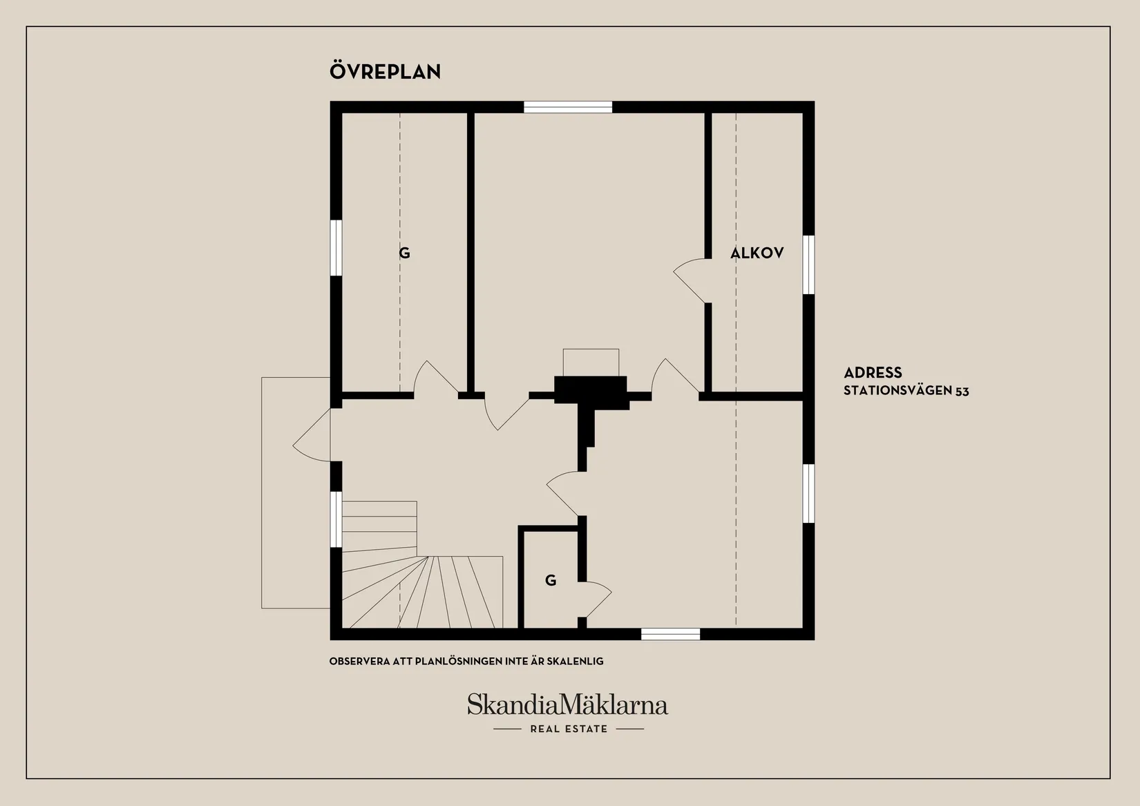 Villa, Stationsvägen 53, Gnarp, Nordanstig