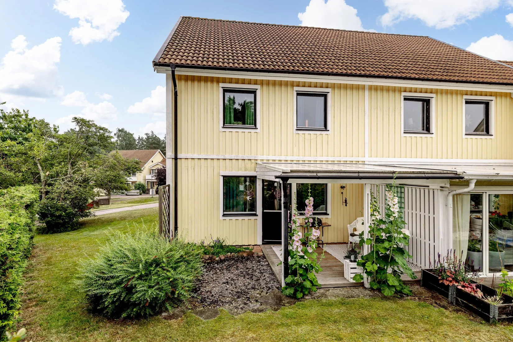Radhus, Lyckebovägen 21, Lyckebo, Oskarshamn