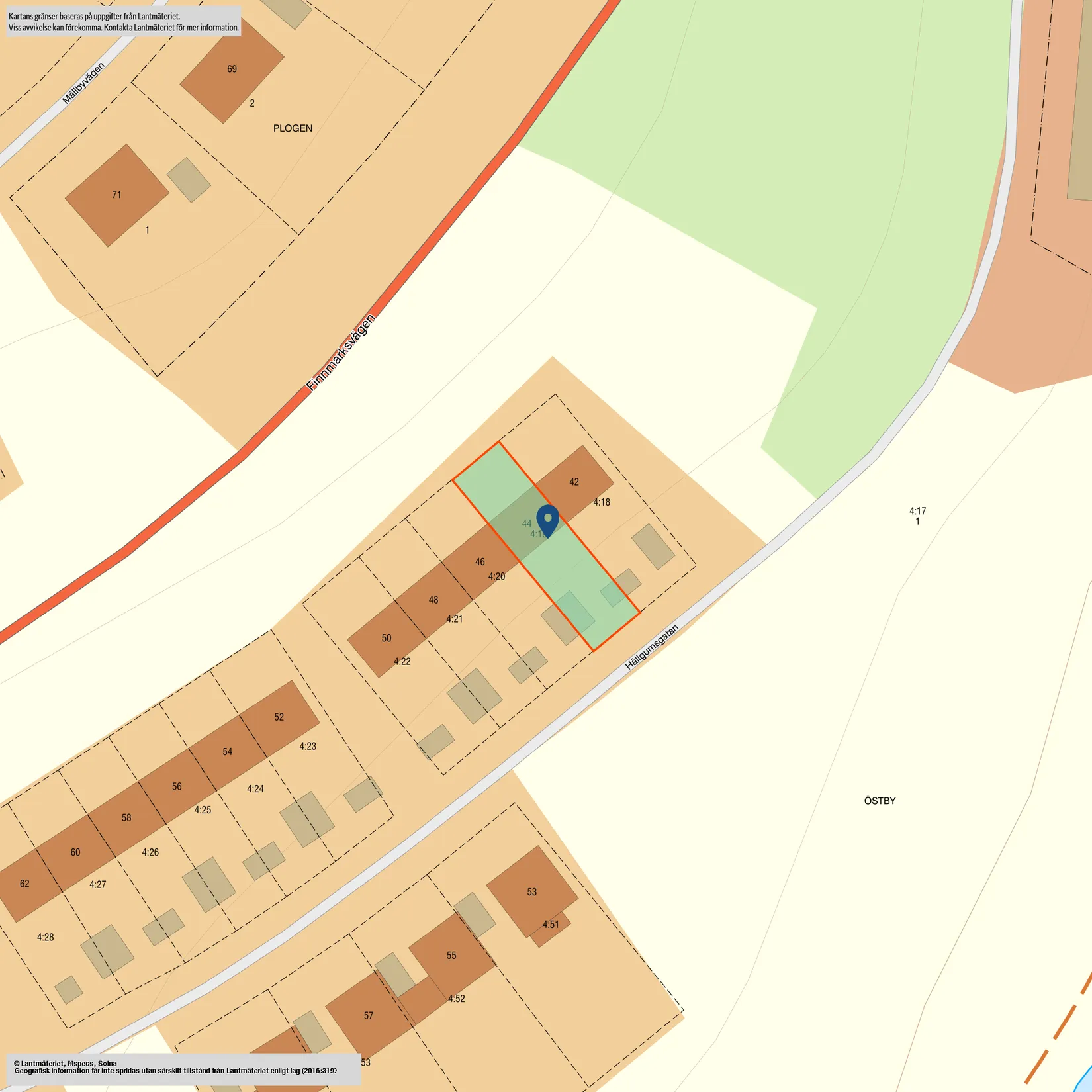 Radhus, Hällgumsgatan 44, Kramfors