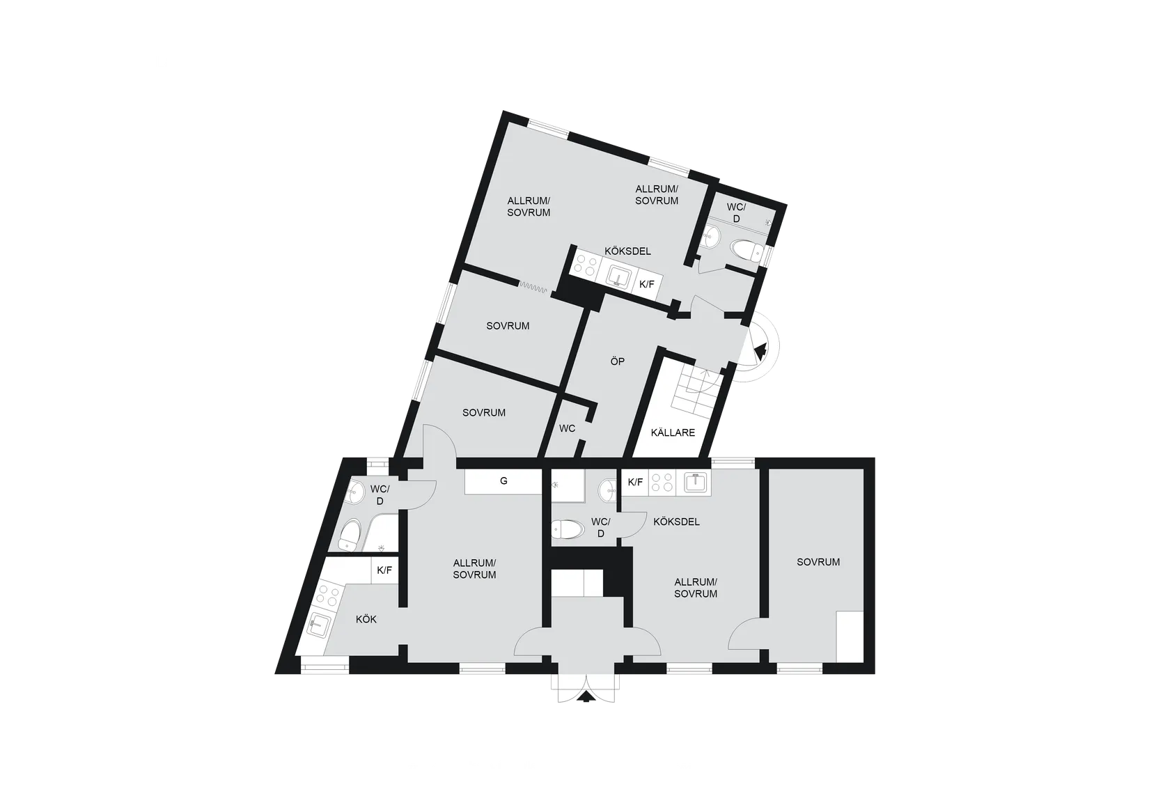 Villa, Nygatan 13, Klinten Visby, Gotland