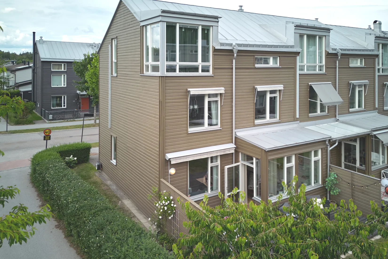 Radhus, Vistabergs allé 56, Vistaberg, Huddinge