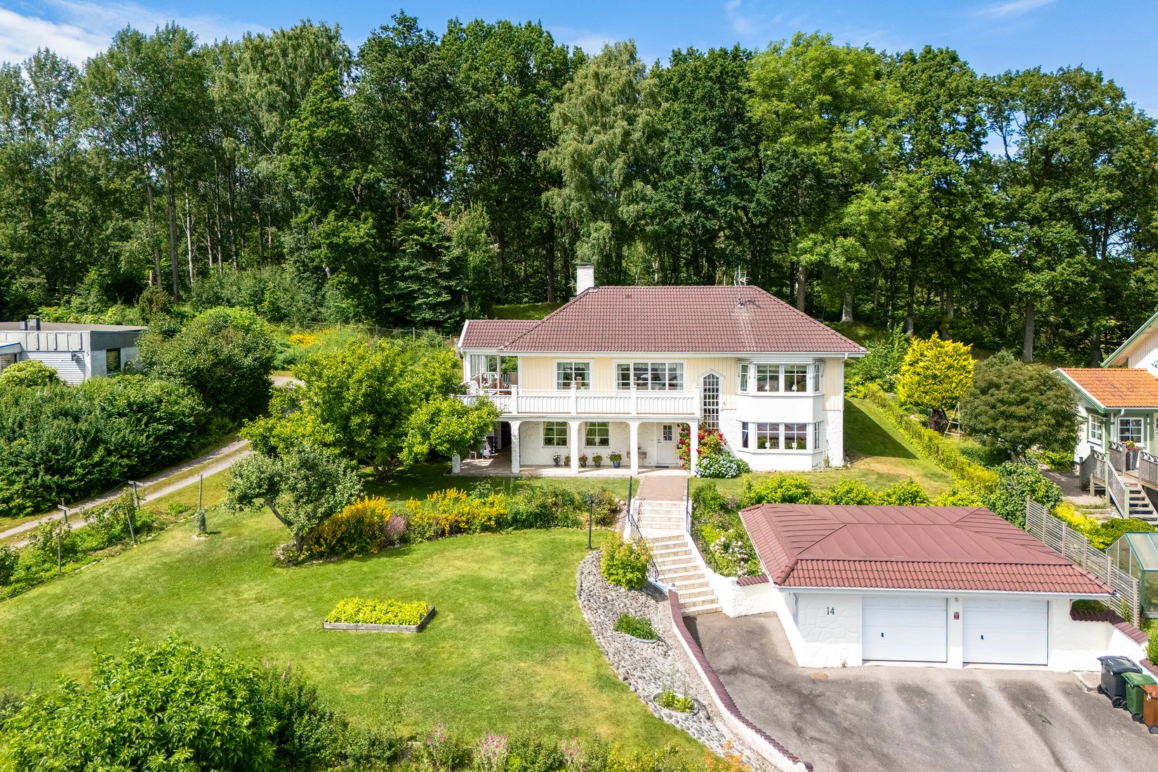 Villa, Håkons gata 14, Centrum Kungälv, Kungälv